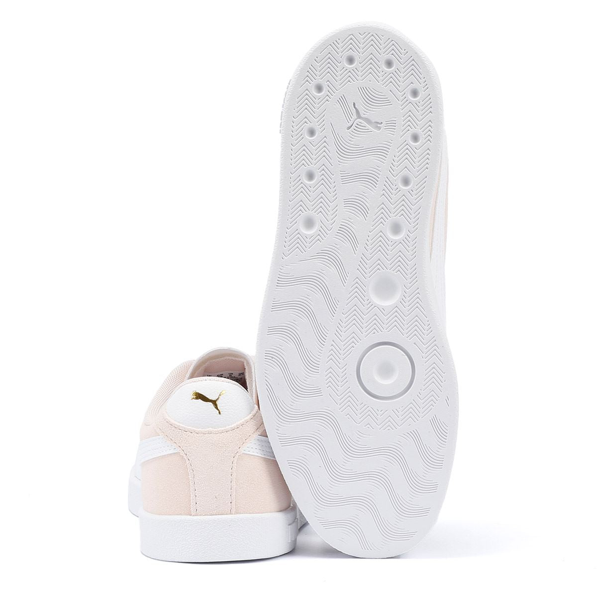Puma Club II Sneakers En Daim Rose Pour Femmes