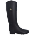 Hunter Refined Riding Bottes En Caoutchouc Noires Pour Femmes