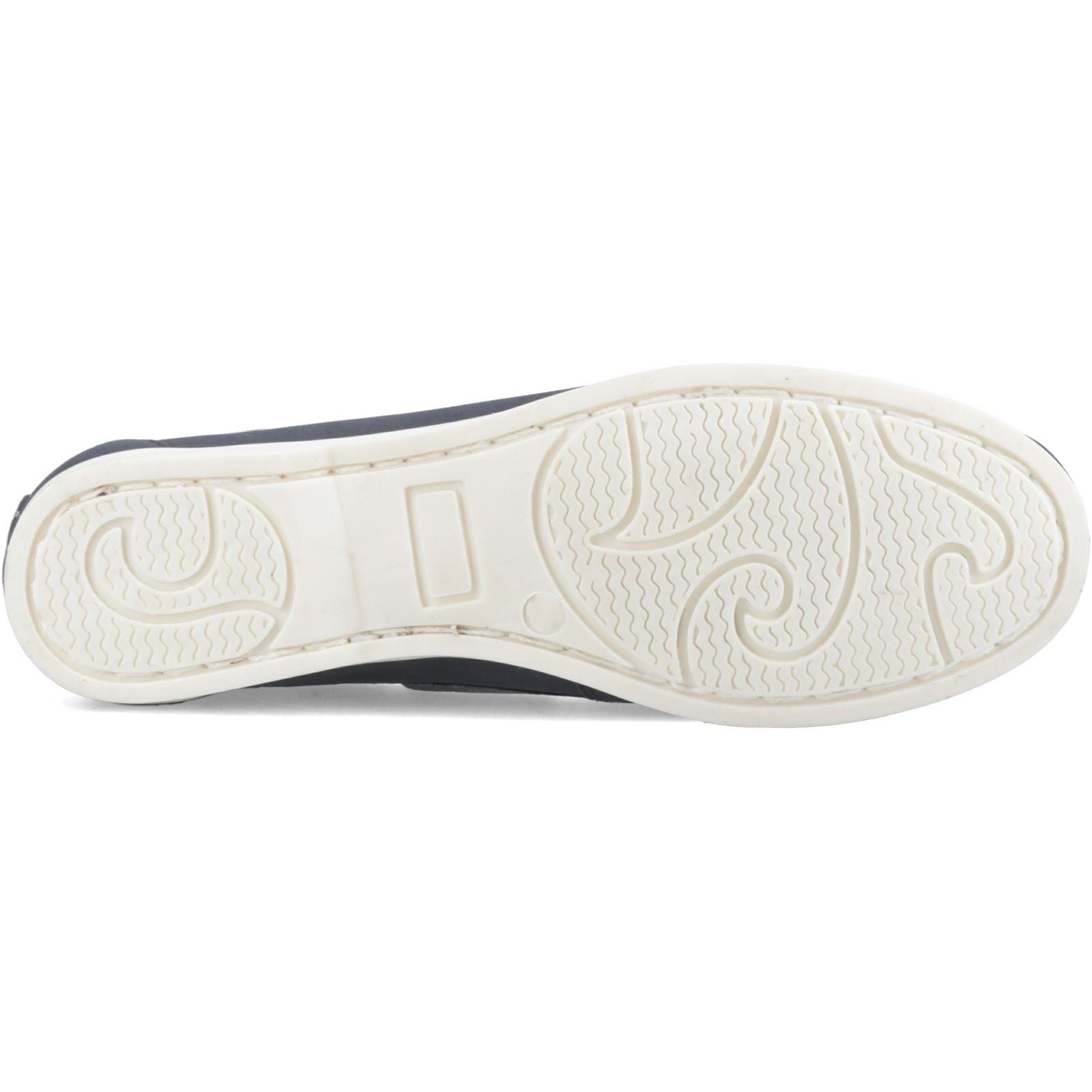 Sperry Balboa 2 Eye Boat Ballerines En Nubuck Pour Femmes De Couleur Marine