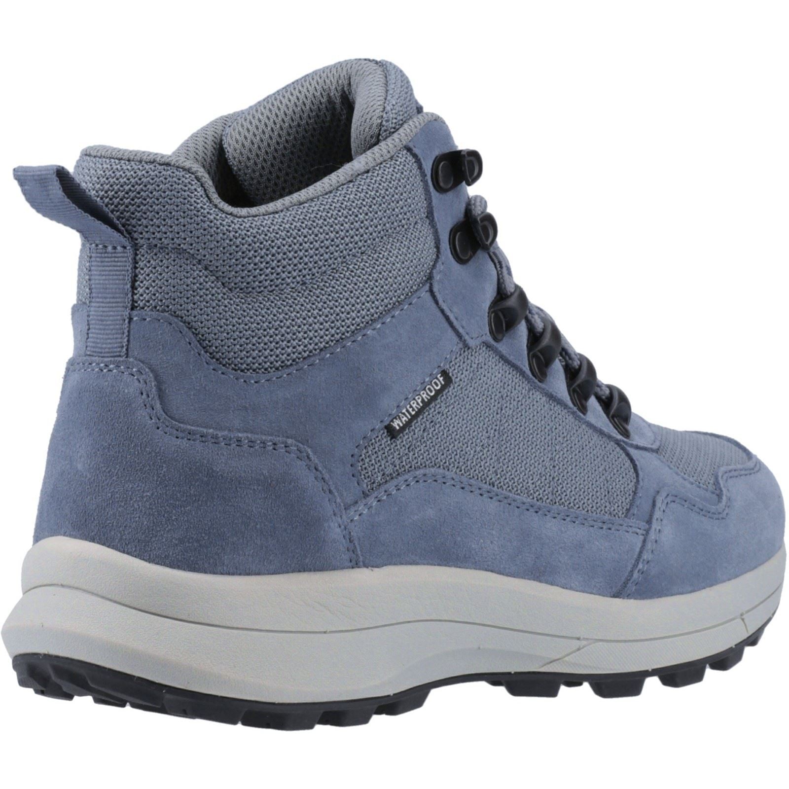 Cotswold Oddington Bottes De Randonnée Bleues En Mesh Pour Femme