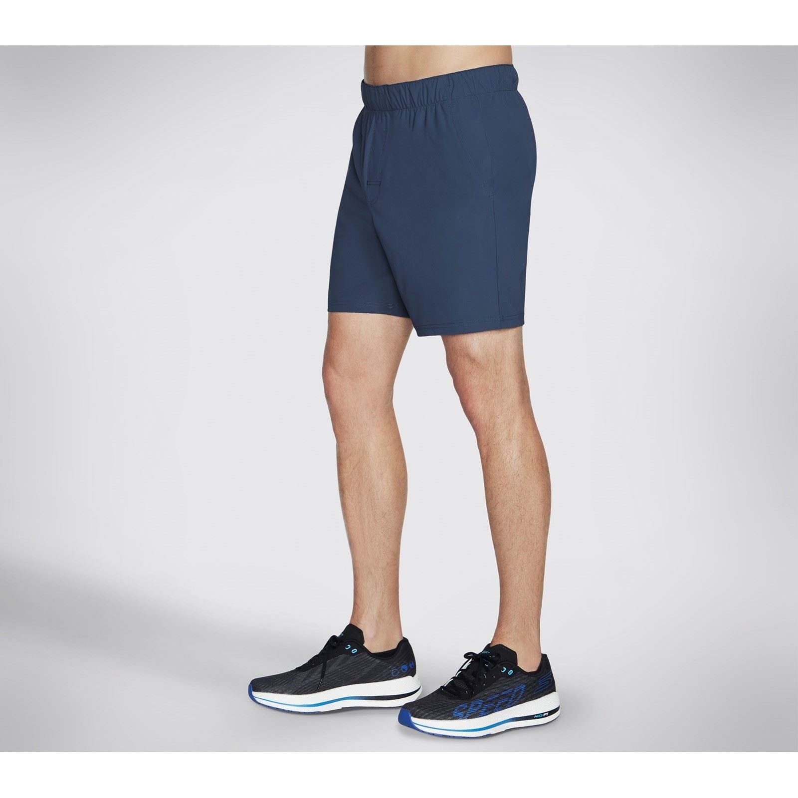 Skechers Performance GOSTRETCH Ultra Shorts Actifs En Nylon Pour Hommes Gris