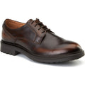 Base London Locke Chaussures En Cuir Marron À Lacets Pour Homme