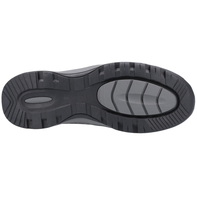 Hush Puppies Tucker Chaussures En Daim Bleu Marine À Lacets Pour Hommes