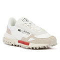 Lacoste Baskets De Sport Blanches/Rouges Pour Hommes Elite Active