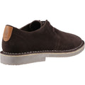 Hush Puppies Scout Chaussures Homme En Daim De Couleur Chocolat À Lacets