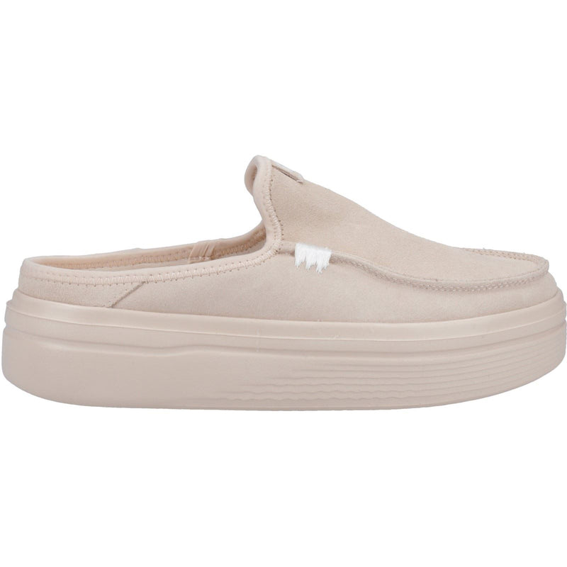 HEYDUDE Austin Lift Classic Mules En Cuir Pour Femmes De Couleur Blush