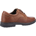 Hush Puppies Outlaw II Chaussures En Cuir Marron À Lacets Pour Homme
