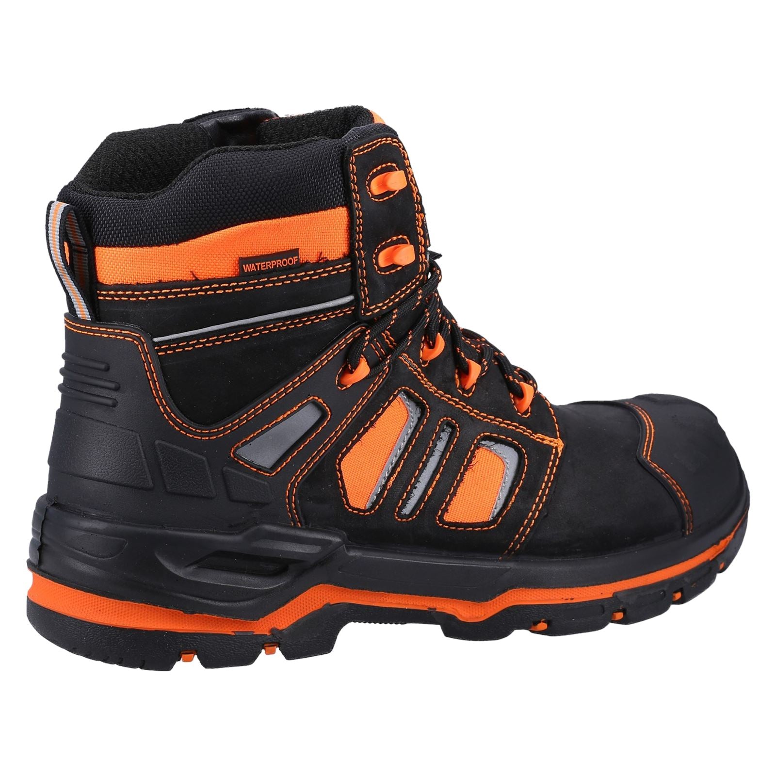 Amblers Safety Bottes De Sécurité En Cuir Orange Radiant