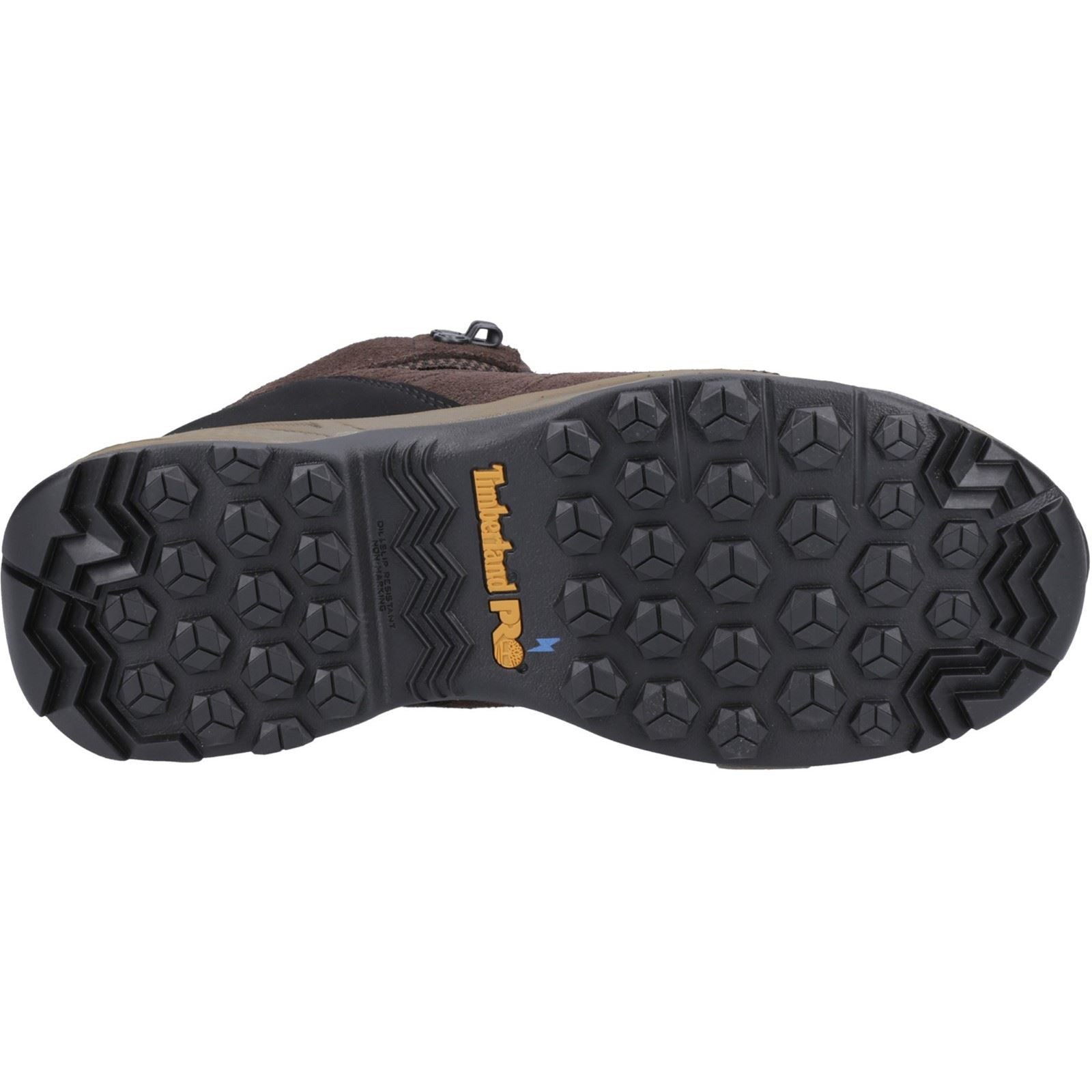 Timberland Pro Bottes De Sécurité En Cuir Brun Foncé Switchback
