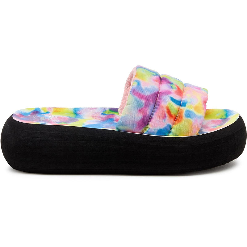 Rocket Dog Splash Loyal Tie Dye Sandales Roses/Multicolores Pour Femmes