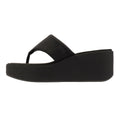 FitFlop Platfforms Wedge Sandales Noires Pour Femmes