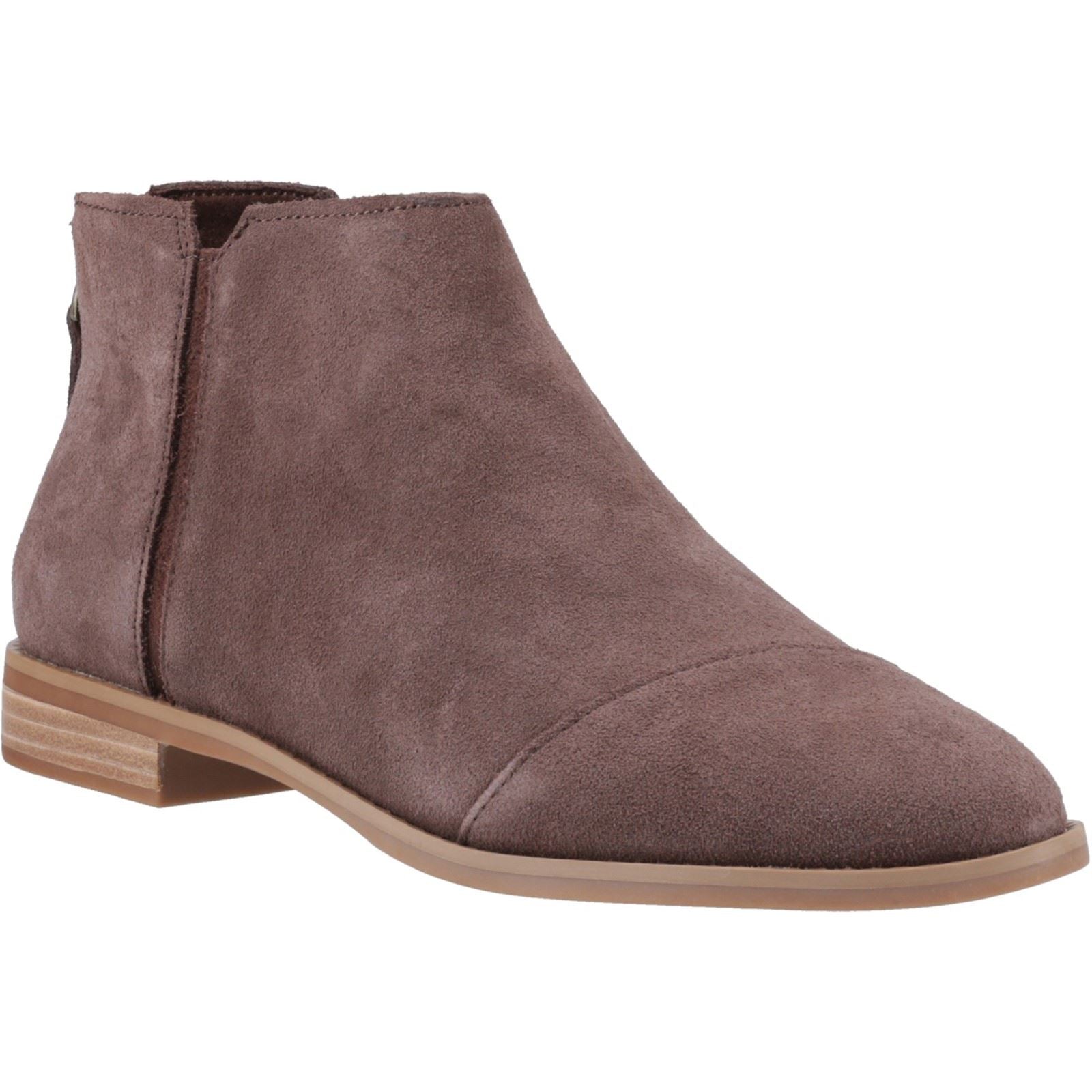 TOMS Rylie Bottes En Cuir Pour Femmes Marron Foncé
