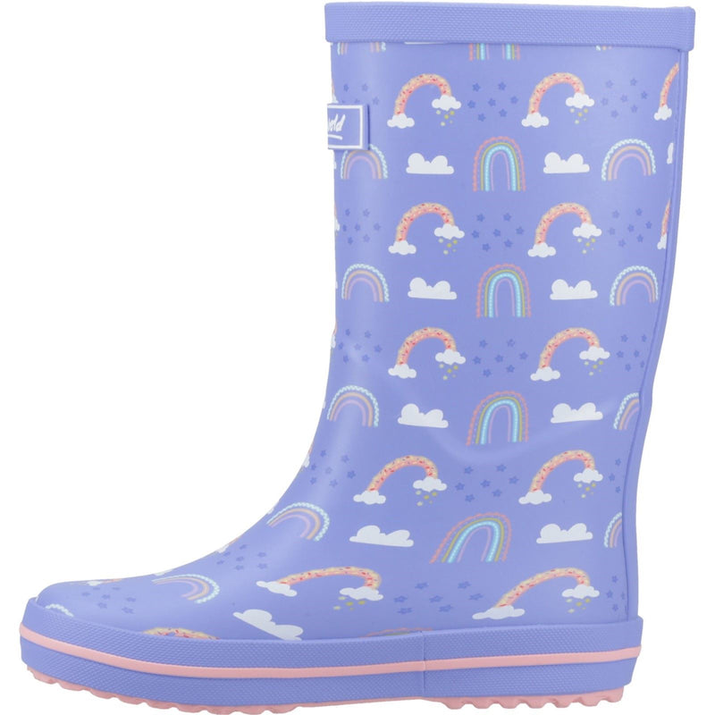 Cotswold Charlbury Bottes En Caoutchouc Pour Enfants Unisexe À Rayures Multicolores