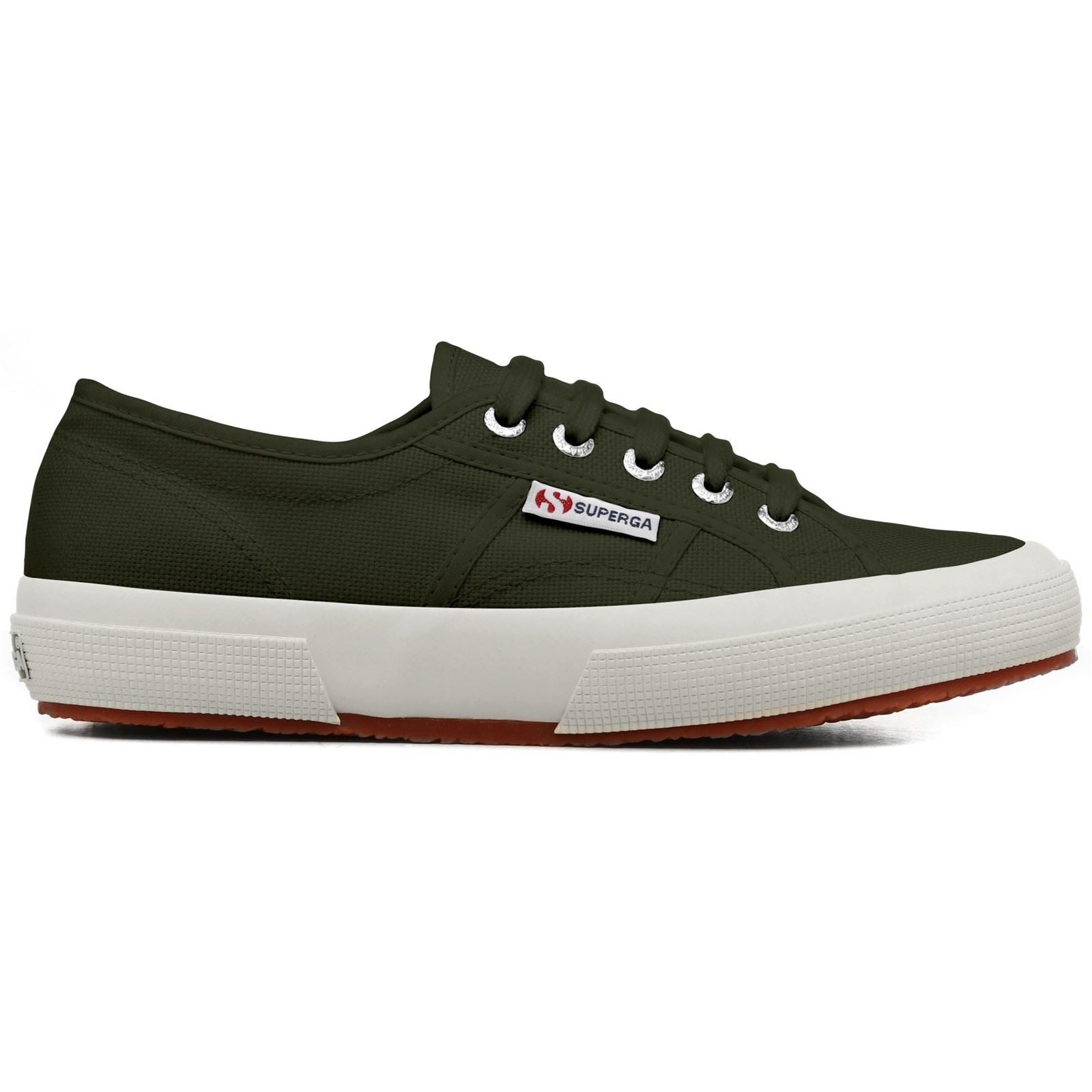 Superga 2750 Cotu Classic Baskets Vertes En Tissu Pour Hommes