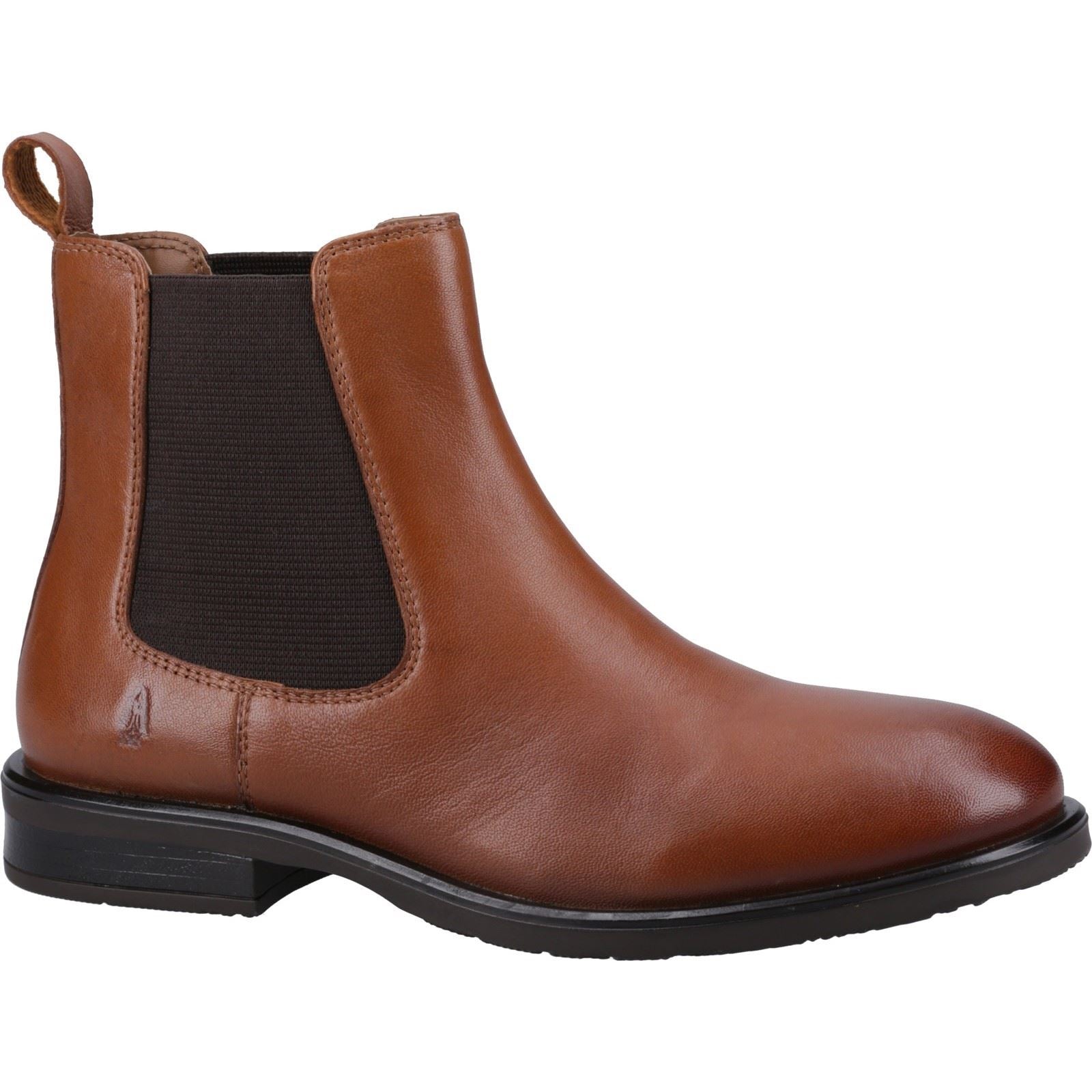 Hush Puppies Viola Bottes En Cuir Pour Femmes Couleur Tan