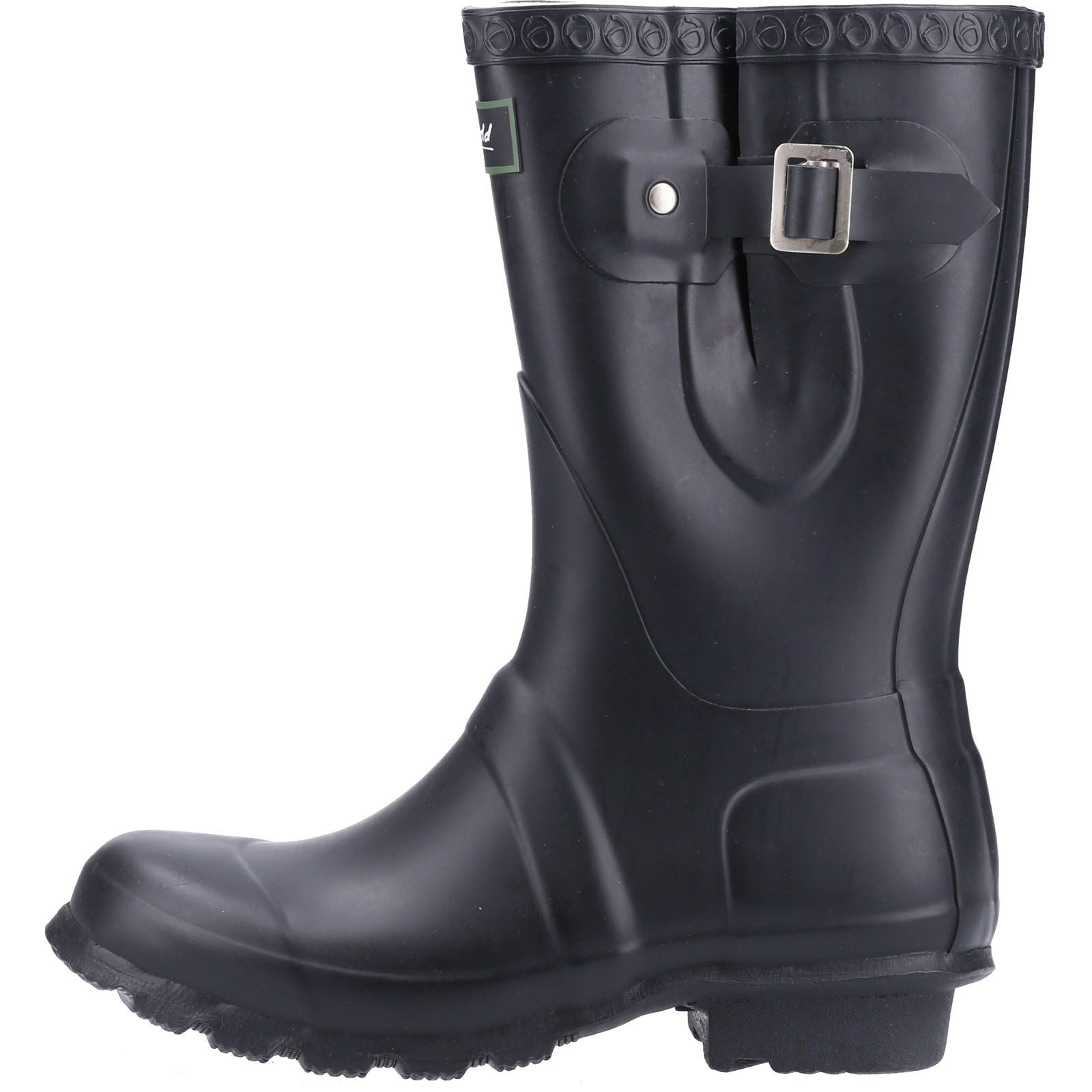 Cotswold Windsor Bottes En Caoutchouc Noires Pour Femmes