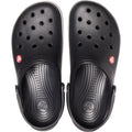Crocs Crocband croslite caoutchouc sabots noirs