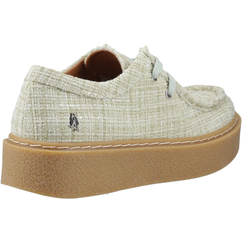 Hush Puppies Bridie Textile Chaussures Mocassins Pour Femmes En Menthe