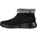 Skechers On-The-Go Joy First Glance Bottes Noires/Grises Pour Femmes En Cuir