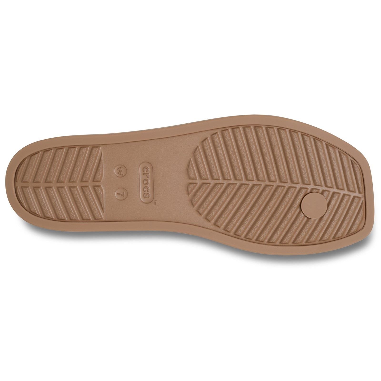 Crocs Miami Tongs En Chocolat Au Lait Eva Pour Femmes