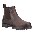 Cotswold Pamington Bottes Chelsea Plates Pour Femmes En Cuir Marron