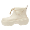 Crocs Bottes Blanches Pour Femmes Stomp Puff Boot Stucco