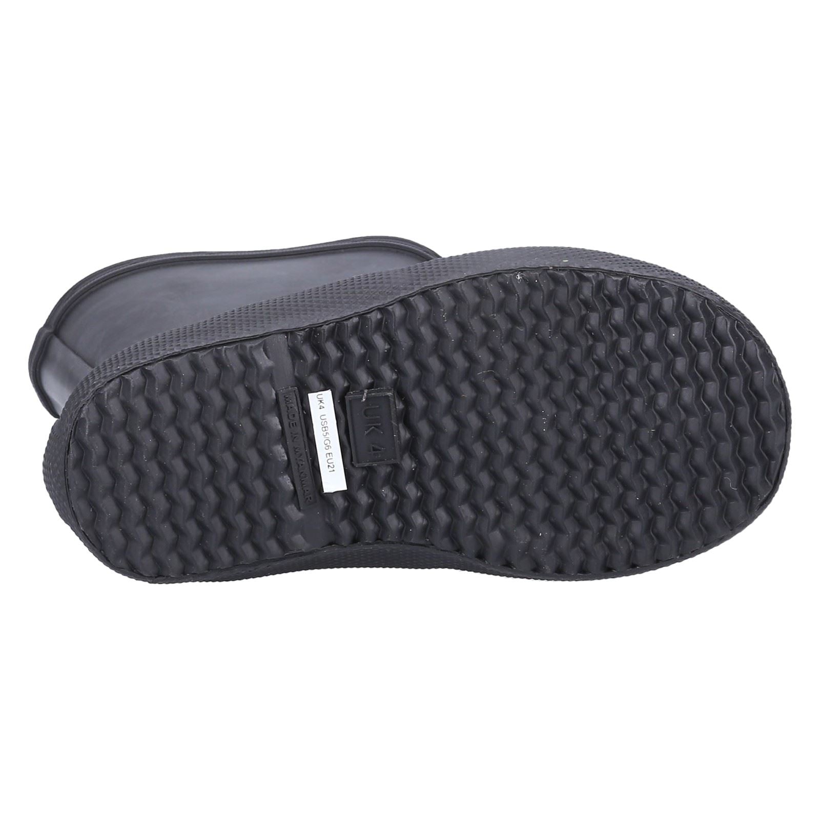 Hunter Kids First Boot Bottes En Caoutchouc Noires Wellington