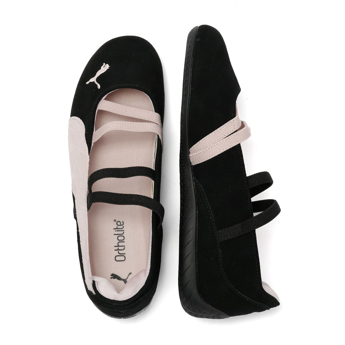 Puma Speedcat Ballet SD Chaussures Noires Pour Femmes En Suede