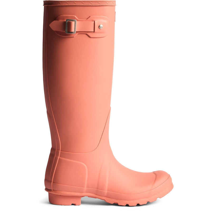 Hunter Original Tall Bottes De Pluie En Caoutchouc Femmes Terracota