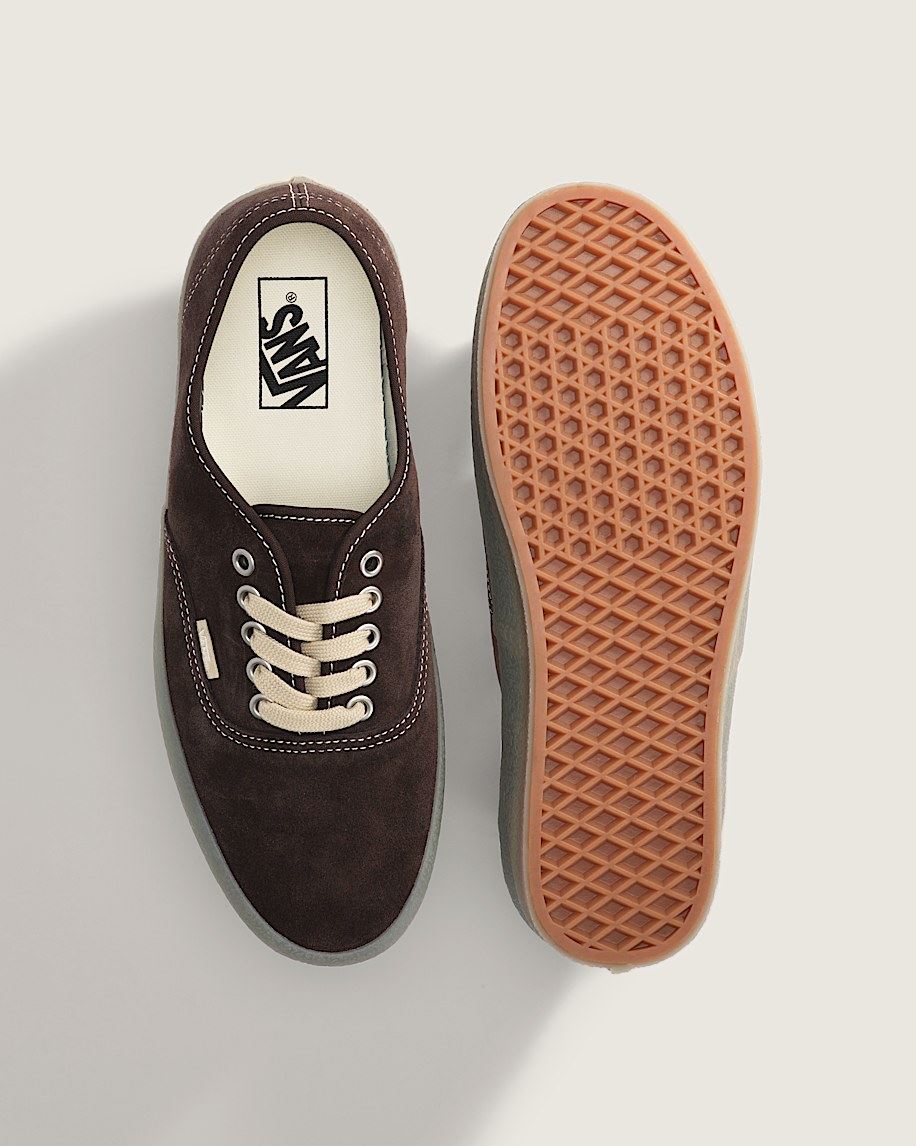 Vans Authentic Crepe Baskets Brunes Pour Hommes En Suède