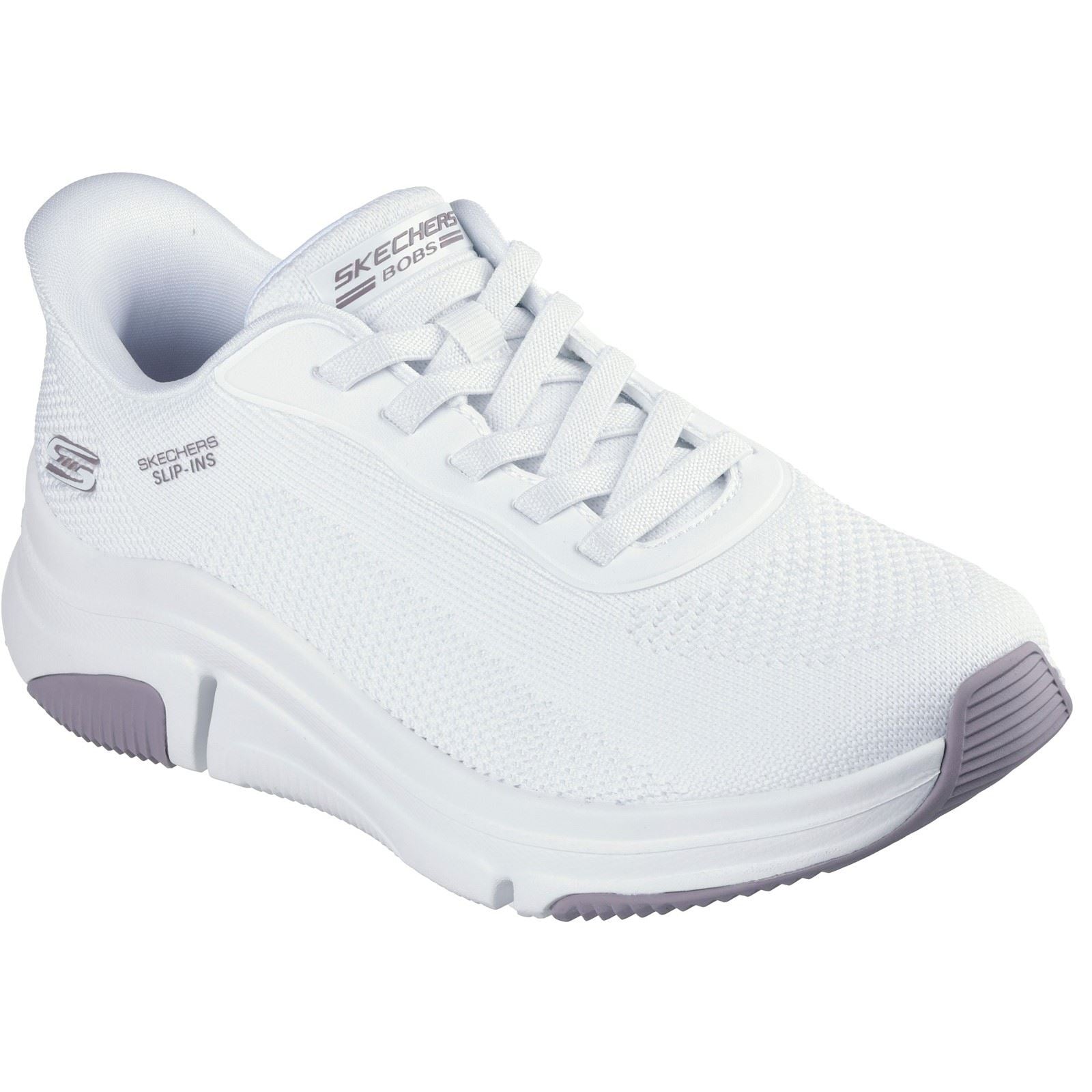Skechers BOBS Sparrow Flex Too You Chaussures De Sport Blanches Pour Femmes