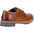 Hush Puppies Julian Chaussures En Cuir Pour Homme À Lacets De Couleur Beige.