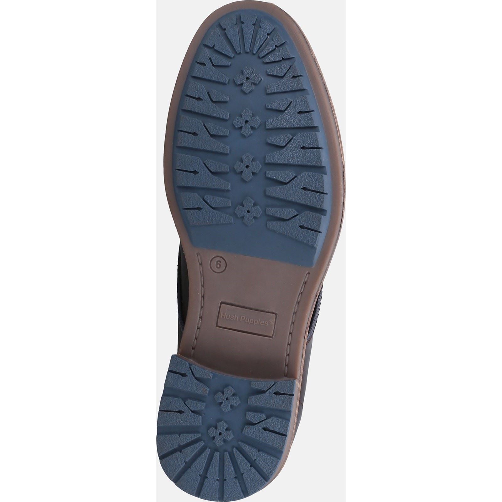 Hush Puppies Jonas Chukka Bottes En Cuir Marron Pour Hommes