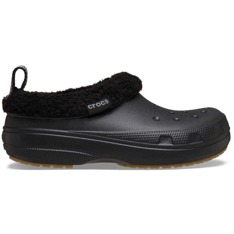 Crocs Classic Lined Shorty Sabots Noirs En Thermoplastique