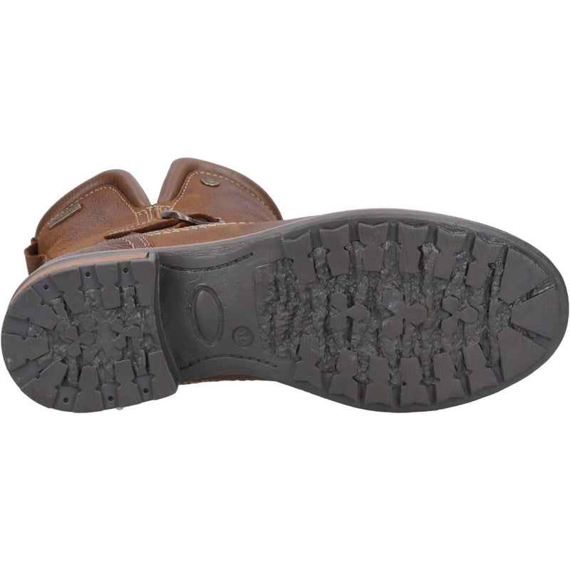 Cotswold Kinsham Bottes D'hiver Mi-mollet Pour Femme En Cuir Couleur Tan