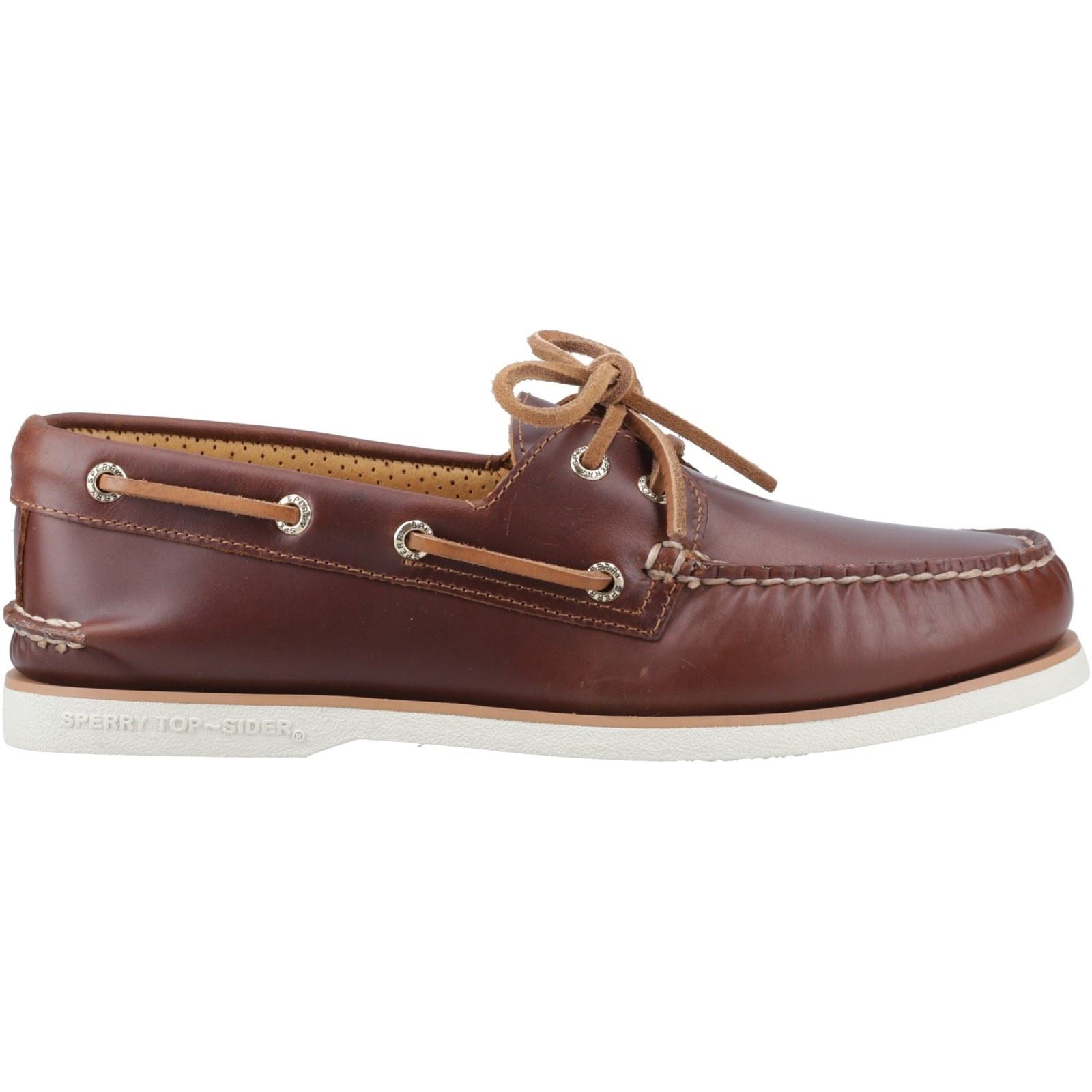 Sperry Authentic Gold Cup Chaussures Bateau En Cuir Pour Hommes, Couleur Tan