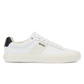 Boss Chaussures De Tennis Blanches Pour Hommes Aiden Open.