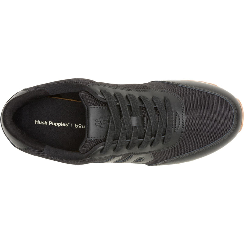Hush Puppies Seventy8 Baskets En Cuir Noir Pour Hommes