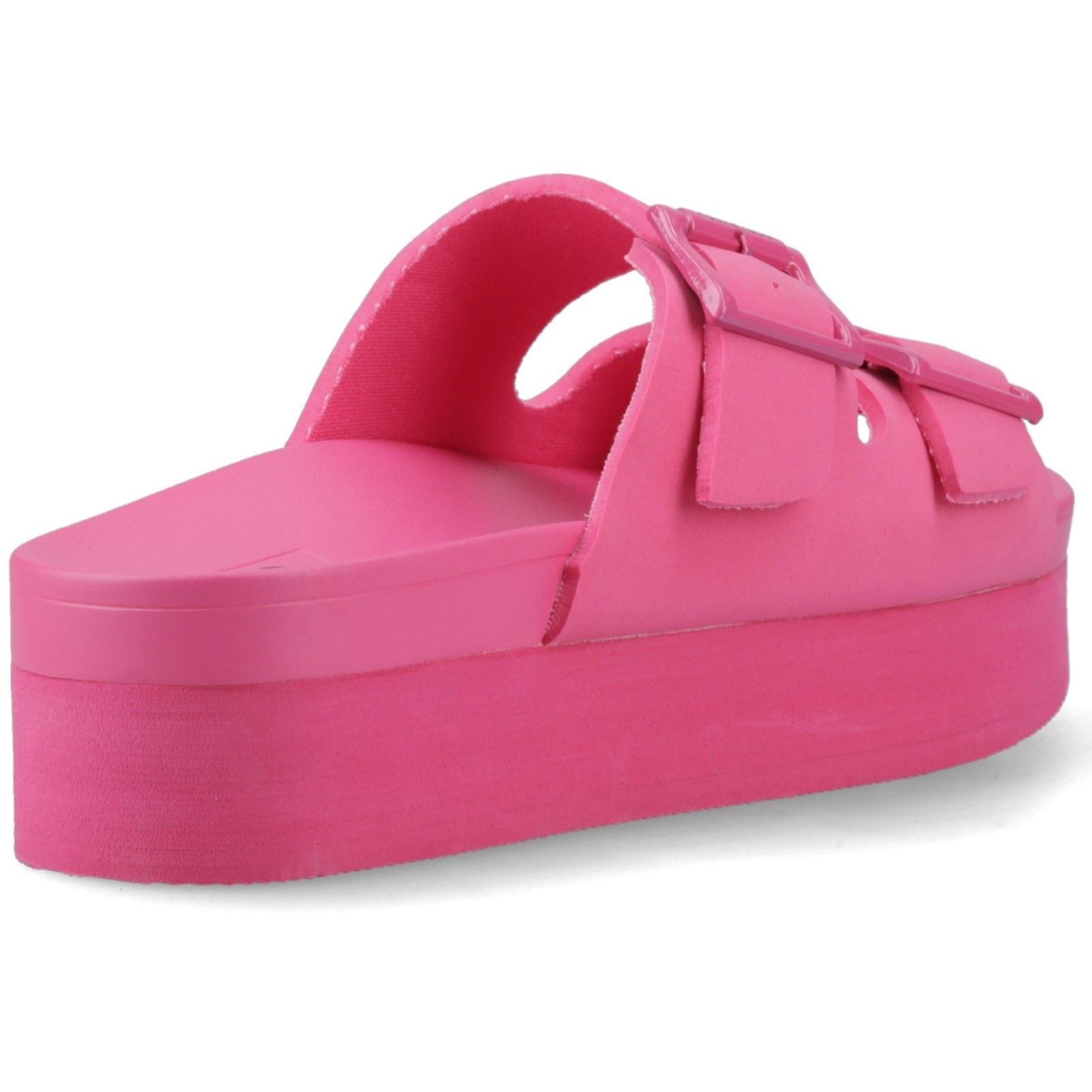 Rocket Dog Esti Plus PU Sandales Roses Vives Eva Pour Femmes