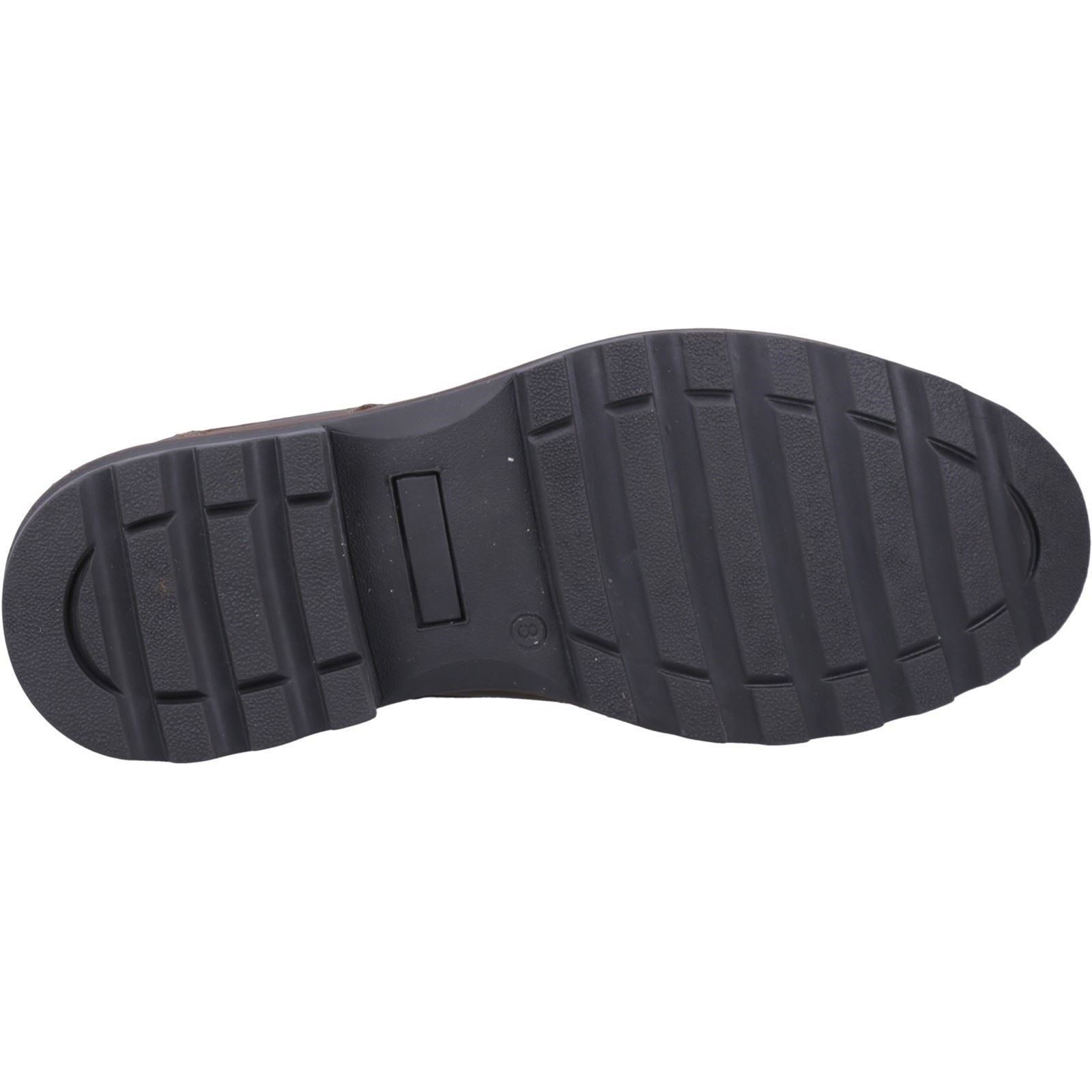 Cotswold Tadwick Chaussures À Lacets Pour Hommes En Cuir Bronzé Foncé