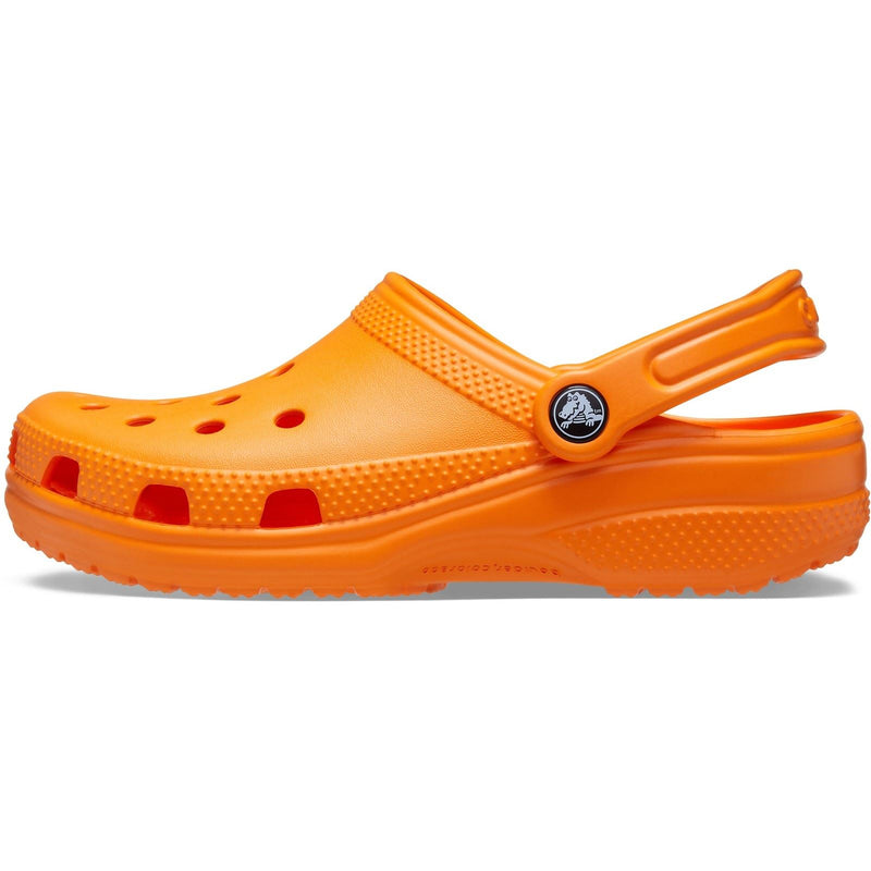 Crocs Classic Clog Sabots En Thermoplastique Orange Zing