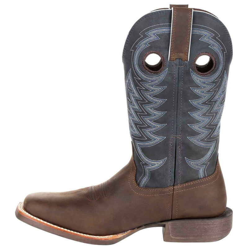 Durango Rebel Pro Bottes Pour Hommes En Cuir Belge Marron/bleu Denim