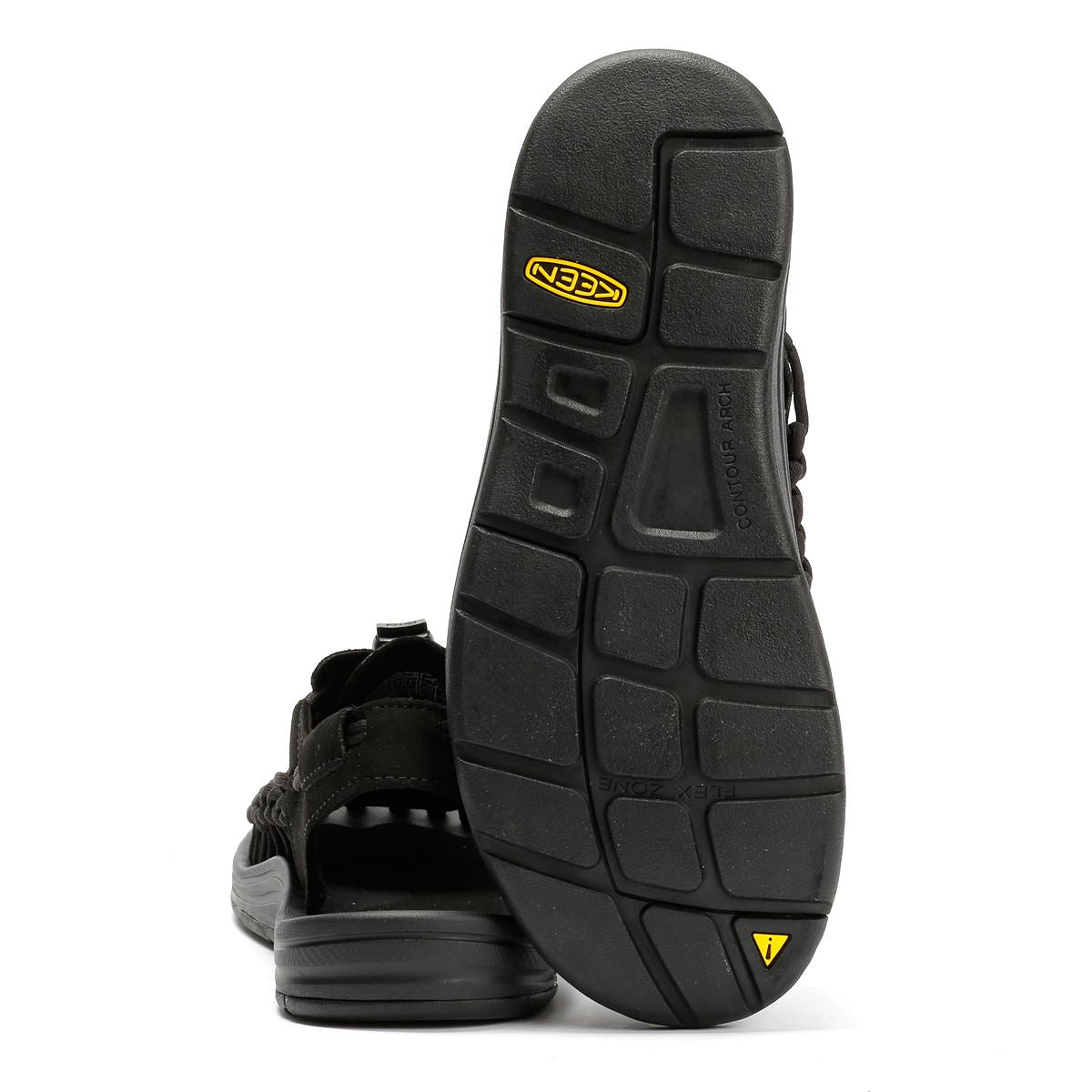 Keen Uneek Sandales Noires Pour Hommes