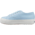 Superga 2740 PLATFORM Sneakers En Coton Pour Femme Crystal Azul