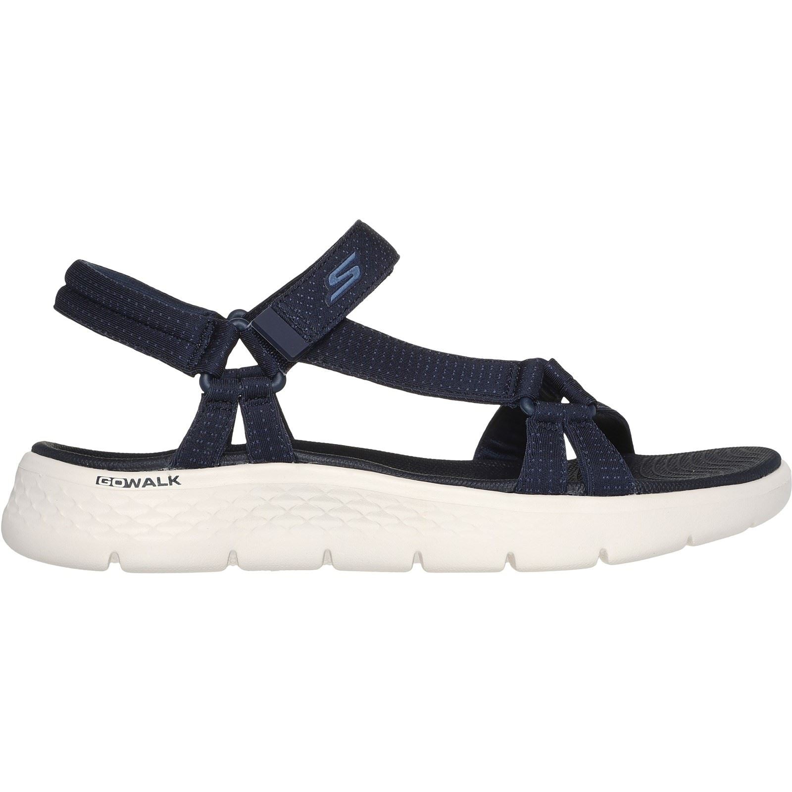 Skechers GO WALK Flex Sublime Sandales Pour Femmes En Synthétique Bleu Marine