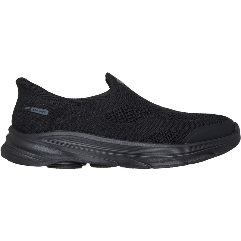 Skechers Go Walk 8 Nova Chaussures De Sport Noires Pour Femmes En Polyester