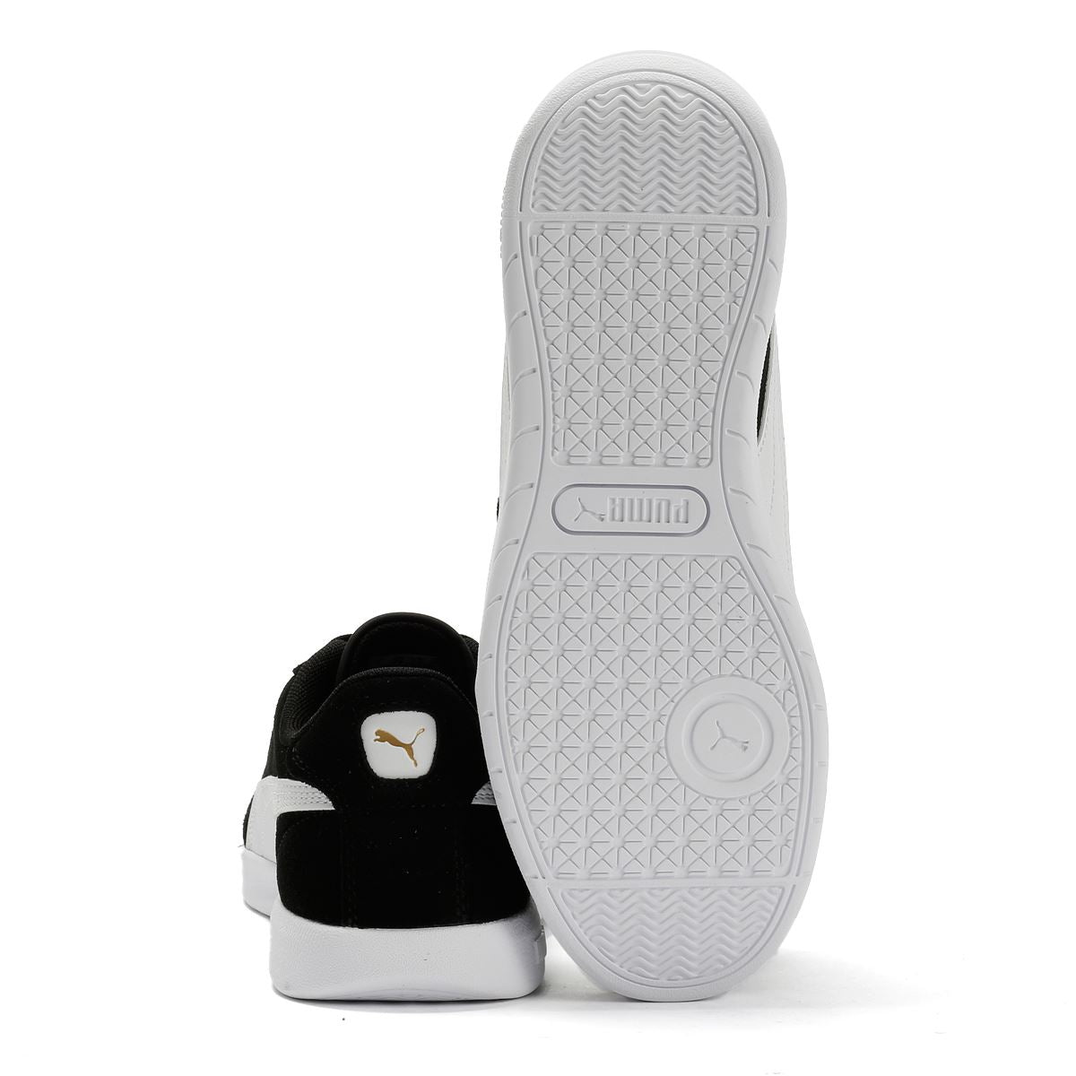 Puma Vikky Star SD Baskets Noires Suede Pour Femmes