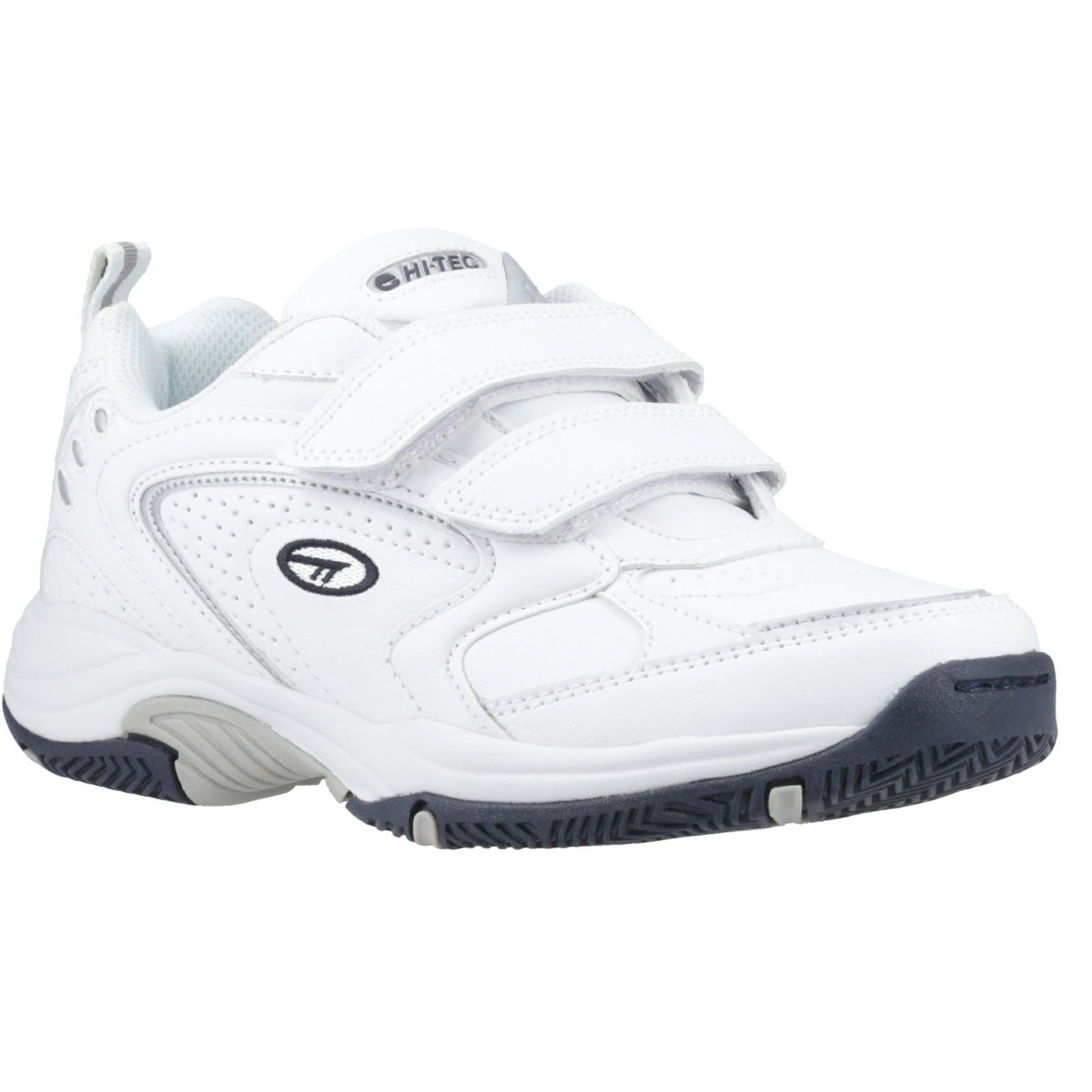 Hi-Tec Blast Lite EZ Chaussures De Sport Blanches Pour Hommes En Pu Souple
