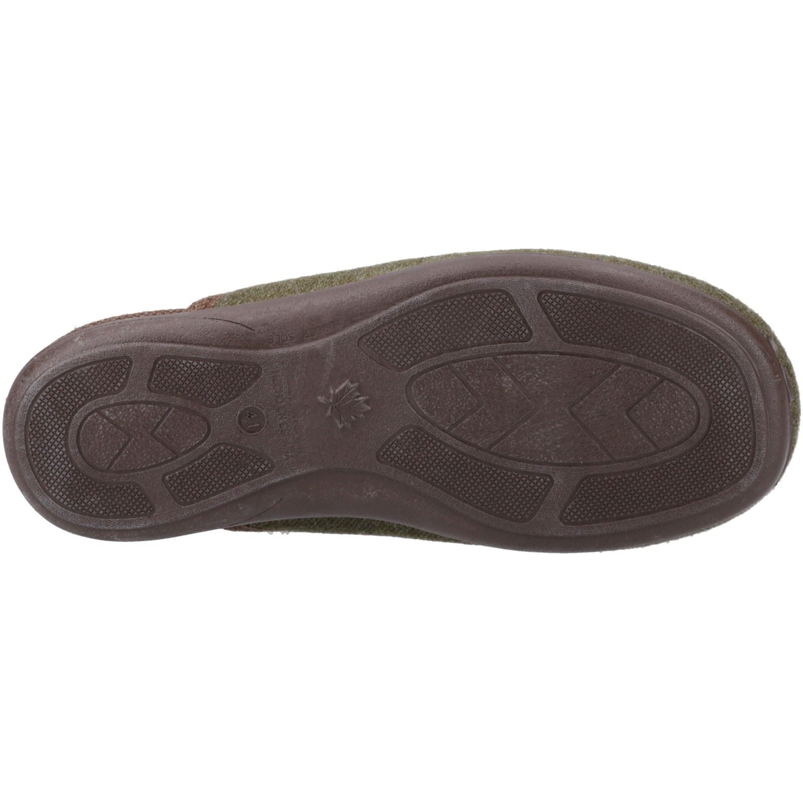 Cotswold Spelsbury Chaussons Homme Kaki En Textile