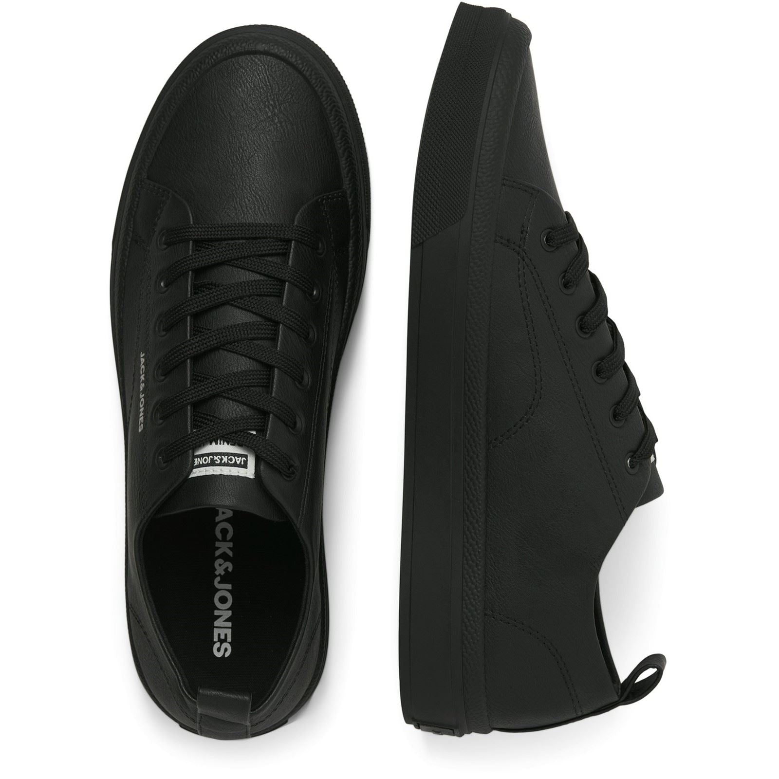 Jack & Jones Bayswater Baskets Pour Homme En Polyuréthane Anthracite